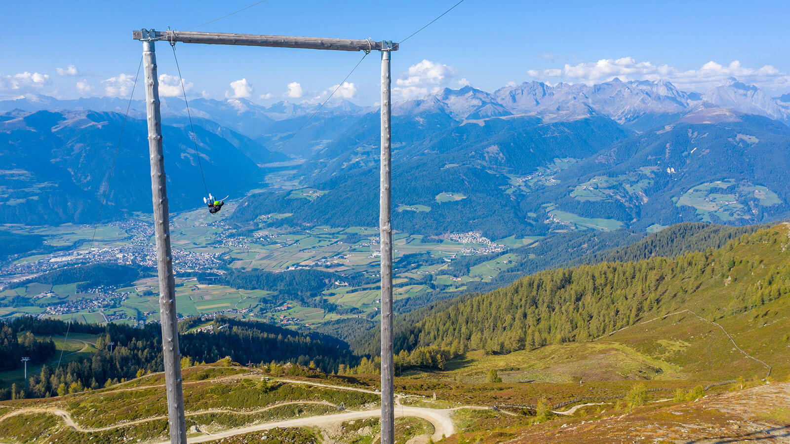 Riesenschaukel Skyscraper am Kronplatz